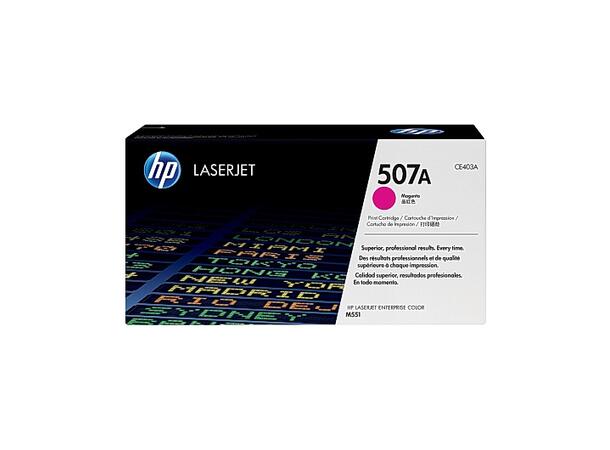 Toner HP 507 CE403A 6K rød Pro 500 | MFP M570dn 